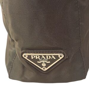 Prada Green Tessuto Nylon Mini Tote Bag Unisex - Made in Italy